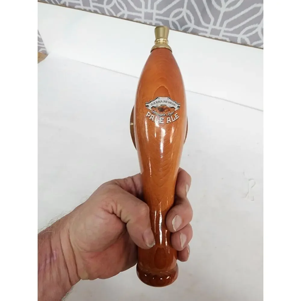 Sierra Nevada Brewing Company Pale Ale Green Beer Tap Handle 12” Tall - Nice